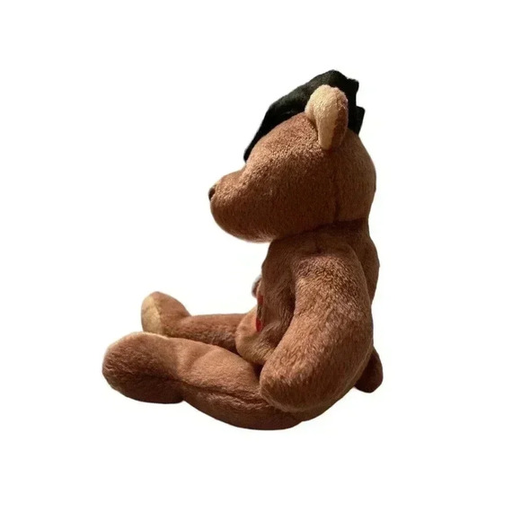 Colonial Williamsburg Plush Stuffed Animal Brown Bear Mary Meyer 8” Drummer- - Picture 3 of 4